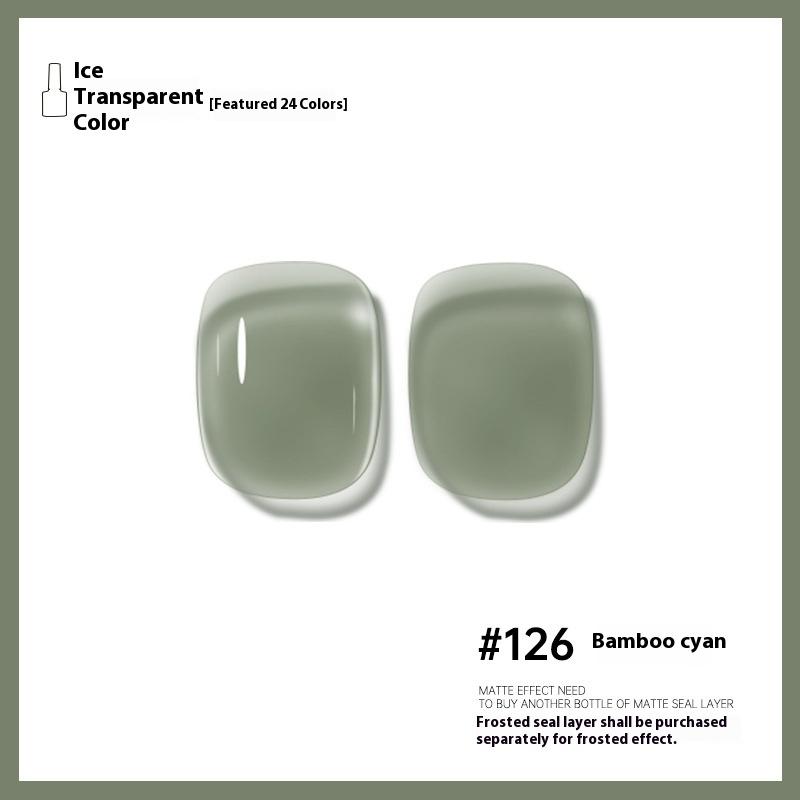 Lipici pentru unghii, un set complet de jeleu de gheață transparentă, culoare salon de unghii, special pentru fototerapie, lipici pentru ojă