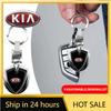 2026 Hot Car Sticker Car Key Chains Keyring Pendant Metal Keychain Holder Auto Accessories For KIA Cerato Sportage R K2 K3 K5 RI