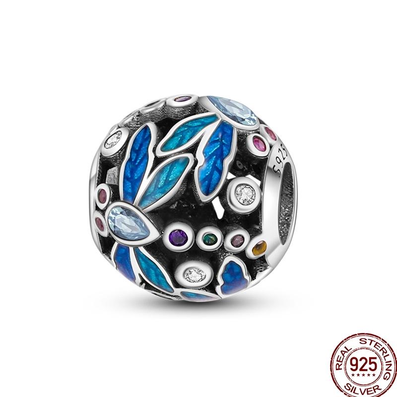 Exquisite Copper Round Hollow Spring Insect Beaded Beads Suitable For 3Mm Original Bracelet Diy Birthday