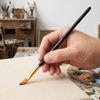 12PCS Comfortable grip Special Shape Paint Brushes  Handmade craft painting