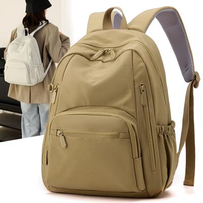 High Quality Fabric Women Backpack Large Capacity Girls School Backpack Fashion Casual Multi Pockets Travel Backpack Sac