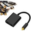 Adaptateur optique (splitter) - AIMOONSA - 1 entrée 2 sorties - Toslink - Connecteurs plaqués or 24K - Passif