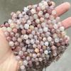 Jingde Jewelry Violet Stone Diamond Faceted Rhombus Beads for DIY Jewelry