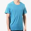 adidas T Shirts Men's Teal Crew Neck Moderate Straight Fit FJ1149