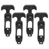 New T-Handle Rubber Flexible Draw Latches Flexible Rubber Pull-Action Door Locks Fit For Toolbox Elasticated Latch Durable Locks