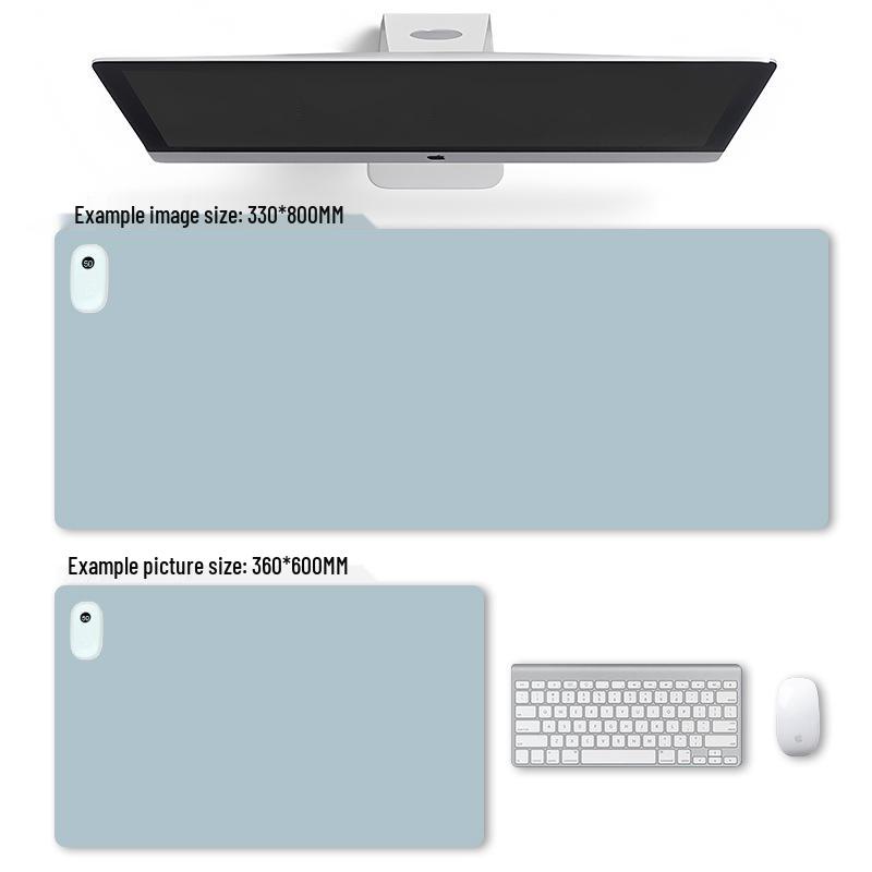 Large Odorless Cartoon Heating Desk Pad - Warm Office Mouse & Table Mat