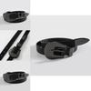 Fashionable Leather Belt With Large Metal Buckle For Women Casual And Party Wear