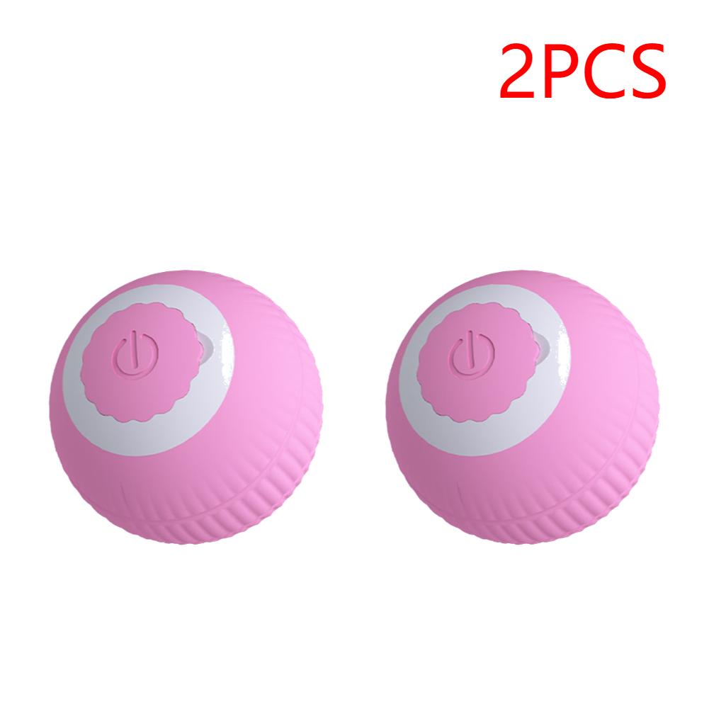 Smart Cat Toys Rolling Ball Rechargeable Electic Interactive Toys for Cats Training Self-moving Funny Puppy AccessoriesPet Toys