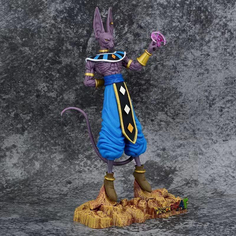 30cm Anime Dragon Ball Z Beerus Figure Super God of Destruction Figures Collection Model Toy For Children Gifts