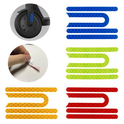 Scooter Front Rear Wheel Tyre Cover Protective Shell Reflective Sticker For Xiaomi Mijia M365 Electric Scooter Skateboard Parts