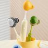 Portable Toothbrush Head Cover Dustproof Toothbrush Protective Cap Portable Plastic Clip For Household Travel Bathroom