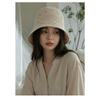Women S Knitted Hollow Bucket Hat Summer Breathable Sun Shade Hat