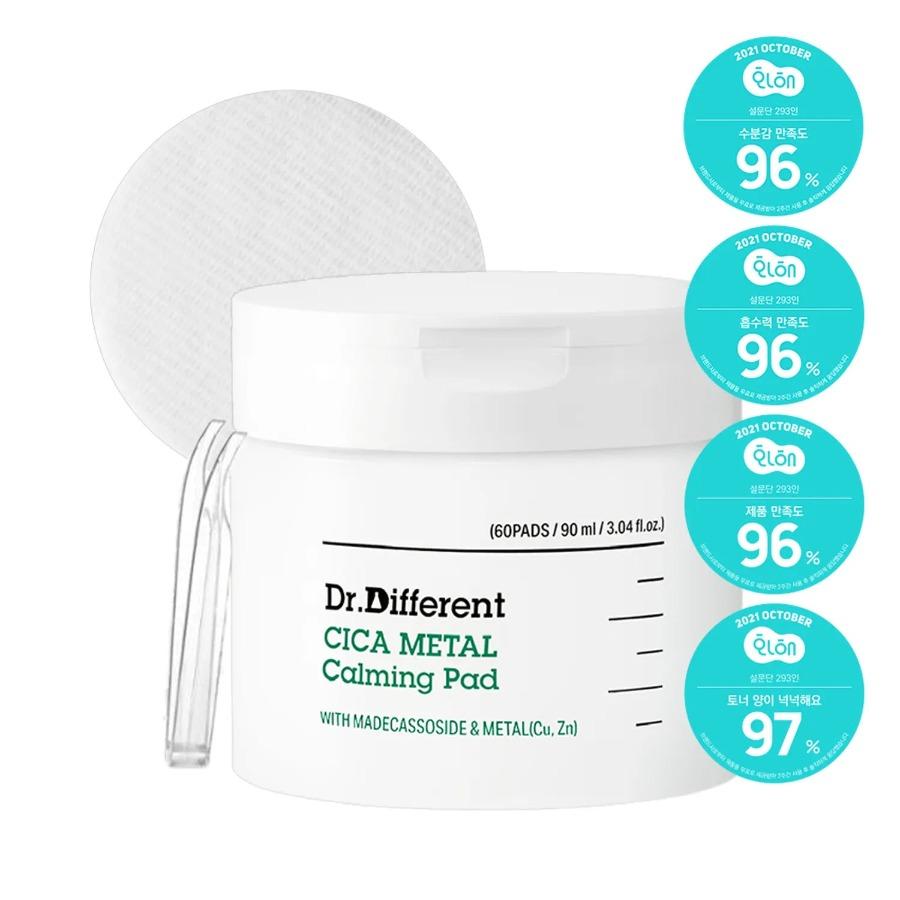 DR.DIFFERENT CICA METAL Calming Pad 90mL (60 Pads) Pad 90mL (60 Pads)