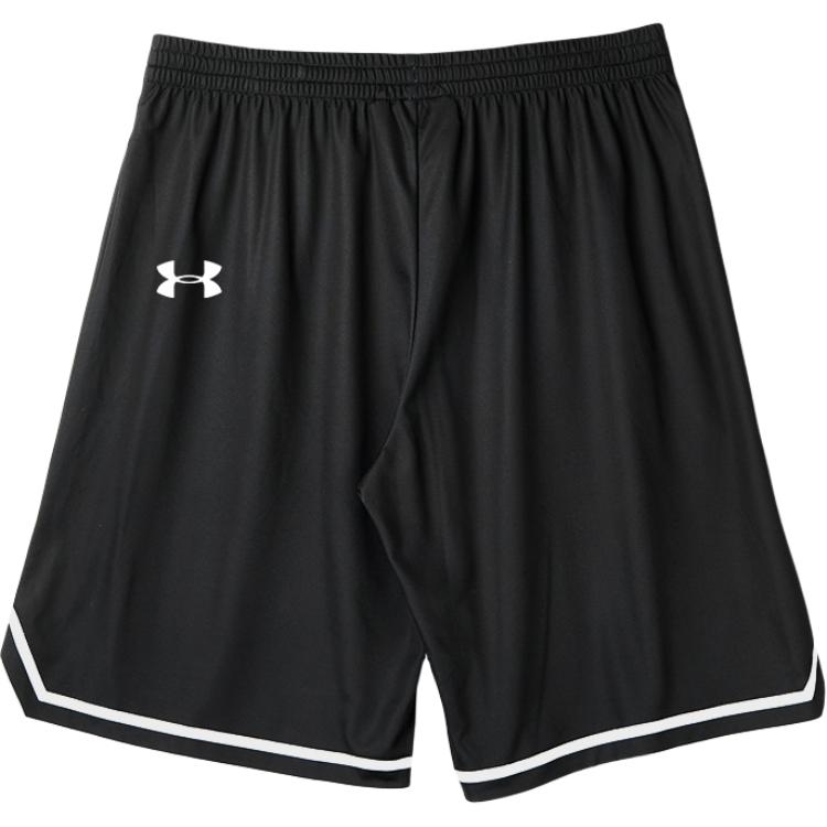 

Under Armour Полосатые быстросохнущие дышащие модные трендовые спортивные тренировочные шорты для бега и фитнеса свободного кроя унисекс шорты 2776020-100 L