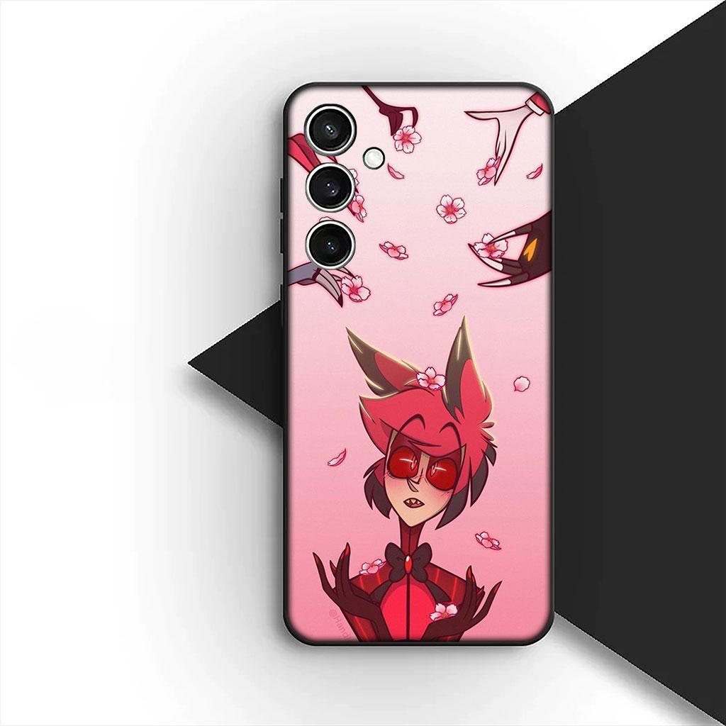 

Dust H-Hazbins Charile Hotels Angel Alastor Phone Case for Samsung Galaxy S25 S24 S23 FE Ultra Plus S7 Edge S25+ S23+ A56 5G Galaxy S25 FE