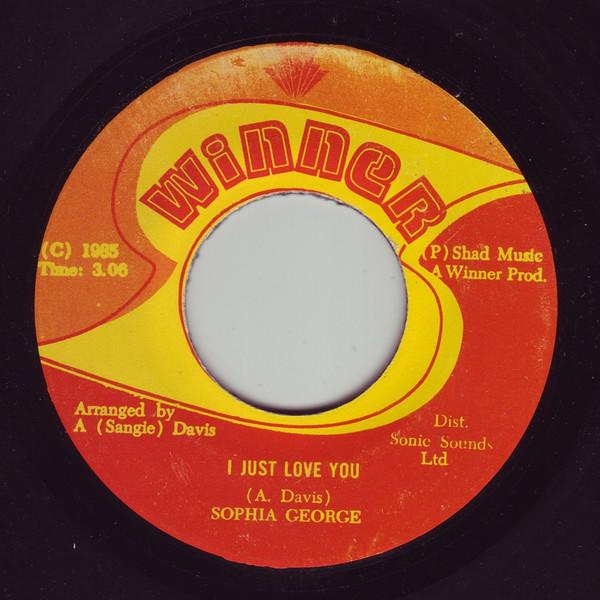 

7inch Record SOPHIA GEORGE WINNER ALL STARS I Just Love You Love Dub NONE Winner 1985 UK Reggae Ska Dub Used