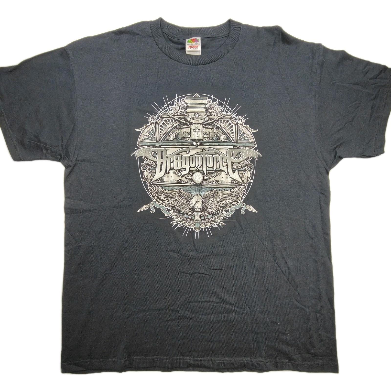 Dragonforce Band Tee Men’s Size XL Black Metal Y2K 2006 Tour Shirt New S