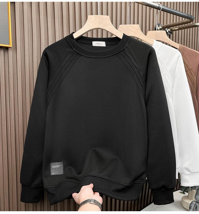 Crew Neck Sweater Men's Fashion New Loose and Versatile Boys' Youth Sports Top