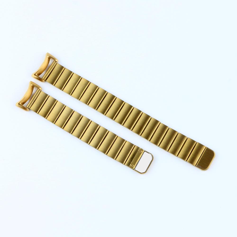 

Silver Magnetic Watchband for Xiaomi Smart Band 8/9/10 Bracelet Metal Wristband Mi Band 8 Replacement Strap for Men Women золотий