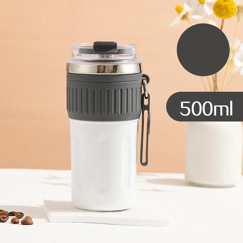 

Термос из нержавеющей стали, кофейная бутылка, герметичная, термос, термос, изолированная чашка, 510 мл 500ml