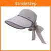 Ladies Fashion Sun Hat With Wide Brim And Breathable Polyester Material For Beach And Travel