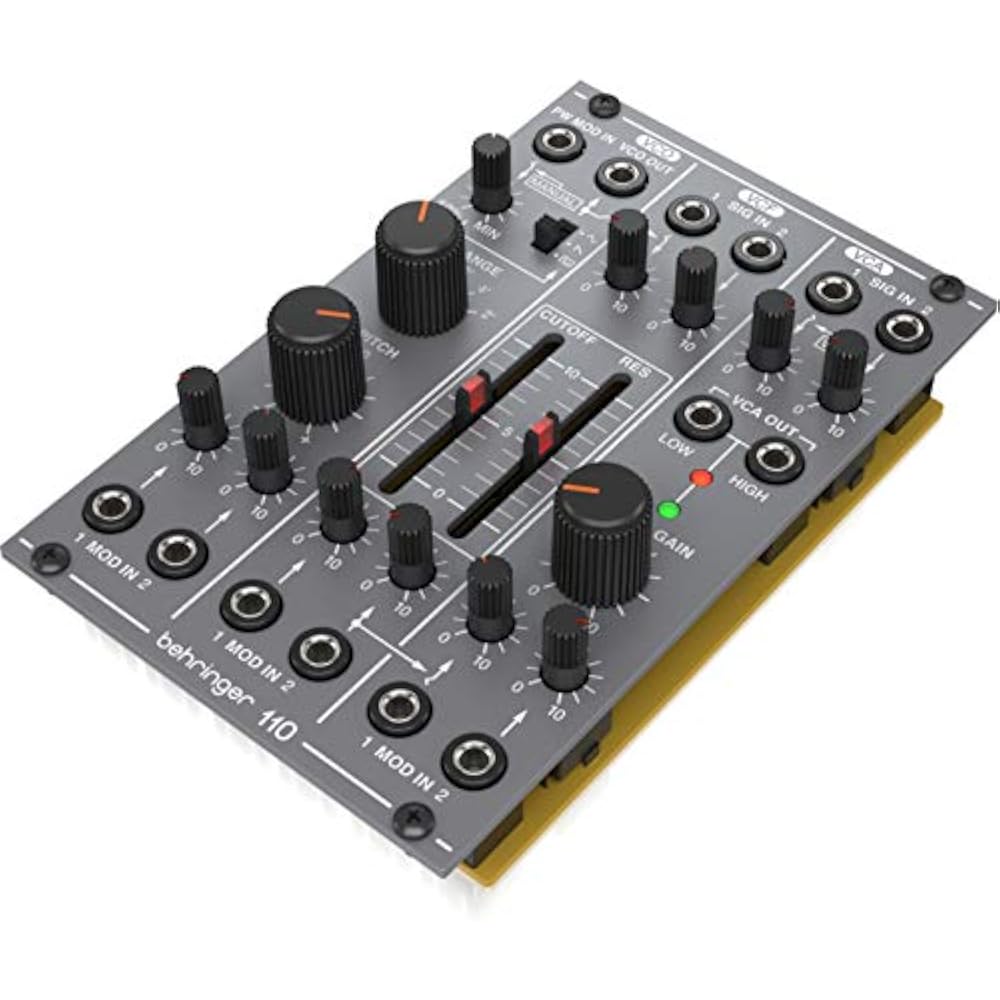 Behringer Analog Synthesizer Modular Eurorack Module Eurorack Compatible Analog VCO/VCF/VCA Modul...