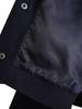 2023 Spring European & American Y2K Stand-up Collar Double Pocket Solid Motorcycle Bomber Jacket