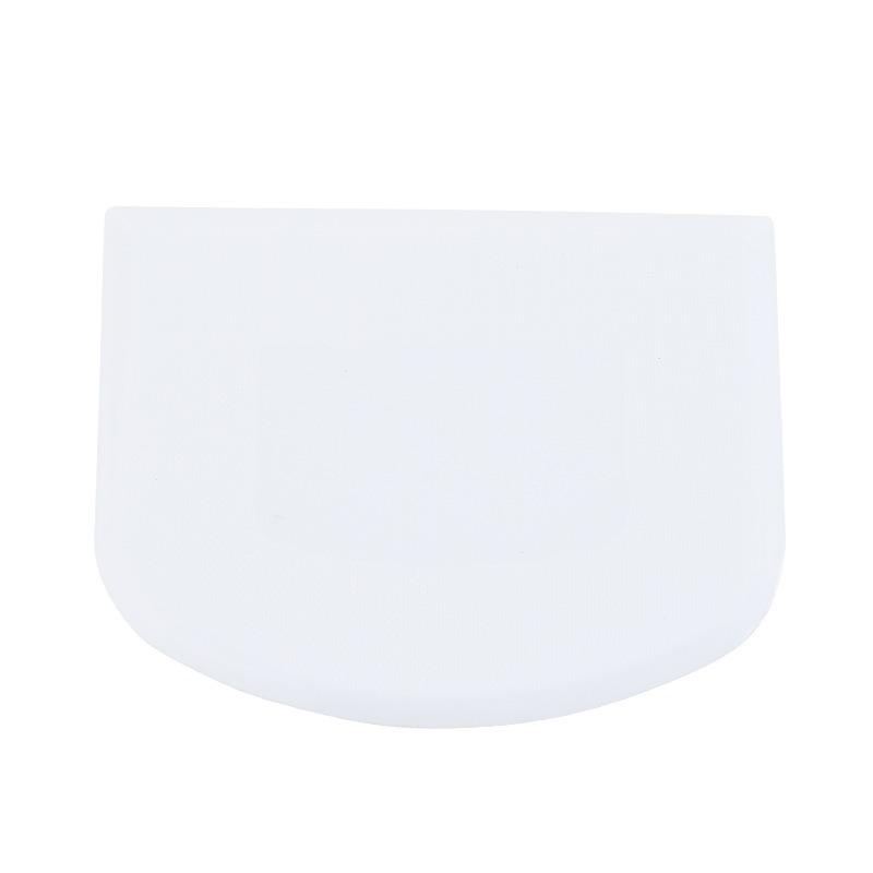 Plastic Trapezoidal Dough and Cake Scraper