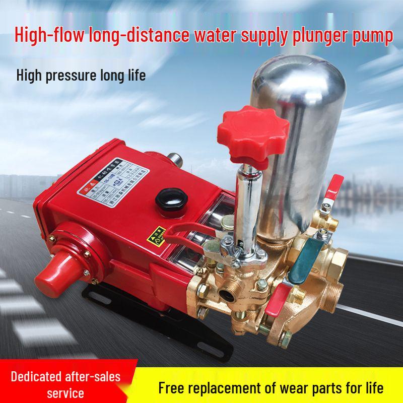 

Remote High-Flow, High-Pressure Pesticide Plunger Pump - Type 80/90/120 Standard