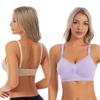 Wire-free Maternity Bra Postpartum Nursing Bra Anti-milk Leakage Bra Pregnancy Anti-sagging and Push-up Bra