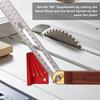 Precision Bevel Block Gauge Carpentry Angle Finder  For Construction Sites