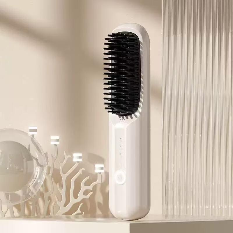 ZISIZ Wireless Negative Ion Hair Straightening Comb