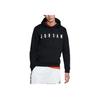 Jordan Air Flight Fleece Hoodie Men Hoodies Black CJ9666-010
