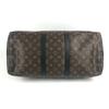 Louis Vuitton M56711 MonogramMacassar Keepall-Bandouliere45 Shoulder Travel Bag
