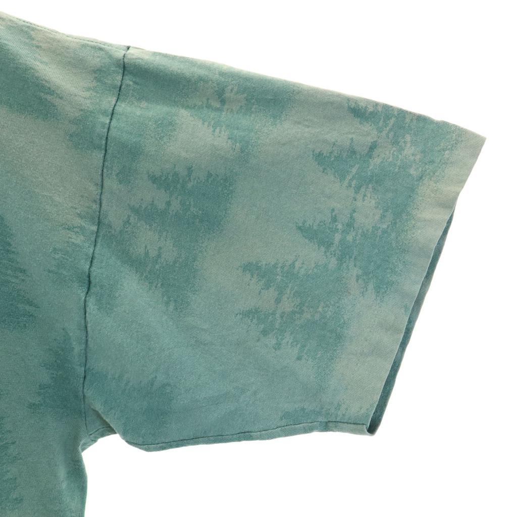 PRAIRIE MOUNTAIN 90s Made in USA Old Print Short sleeve T-shirt Men's Used