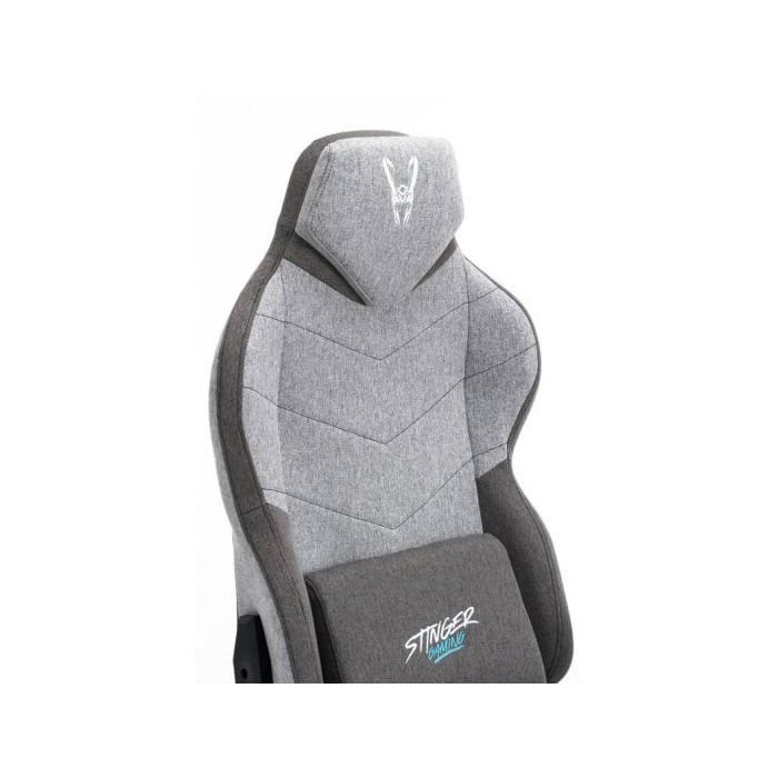 Woxter Stinger Station Titan Grey Fabric Gaming Chair