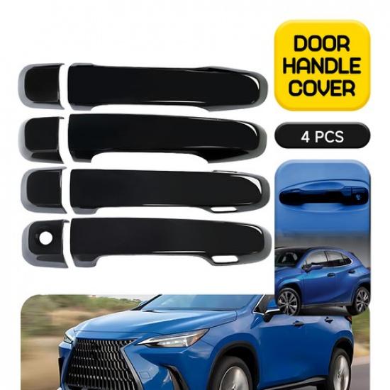 Fit For Lexus GX460 2010- Full Set 4 Gloss Black Door Handle Cover Trim NEW