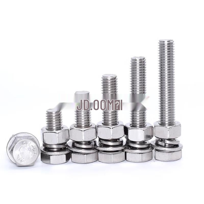 TaiYouYuan 304 Stainless Steel Hex Bolt and Nut Set