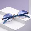 Vintage Small Oval Sunglasses Men Wood Leg Sun Glasses Fashion Round UV400 Goggles Eyewear Shades