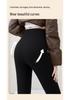 Women's Winter Warm Pants with Super Thick Velvet Lining, Cold-Proof Lamb Velvet, Plain Weave Design