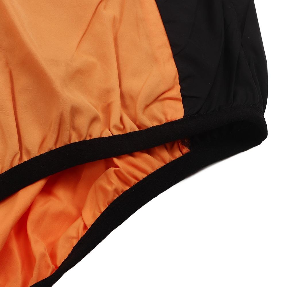 Orange Men Cycling Jacket Windproof Off Road Motorcycle Cycling Jacket  Hiking Trails