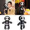 Funny Halloween Skull Bob Plush Toy For Boys Cute Doll Gift Birthday Present