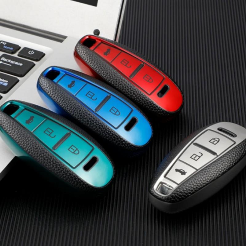 Nová móda Auto Shell Fob Držák Pro Suzuki Swift Grand Liana SX4 Window Vitara Amagatarai TPU Pouzdro na klíč od auta Obal Taška Příslušenství