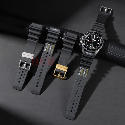 Cinturino in Silicone Diver ND Limits 20mm 22mm 24mm per Seiko Water Ghost Resina Uomo Cinturino Orologio Sportivo per Casio per Citizen Promaster