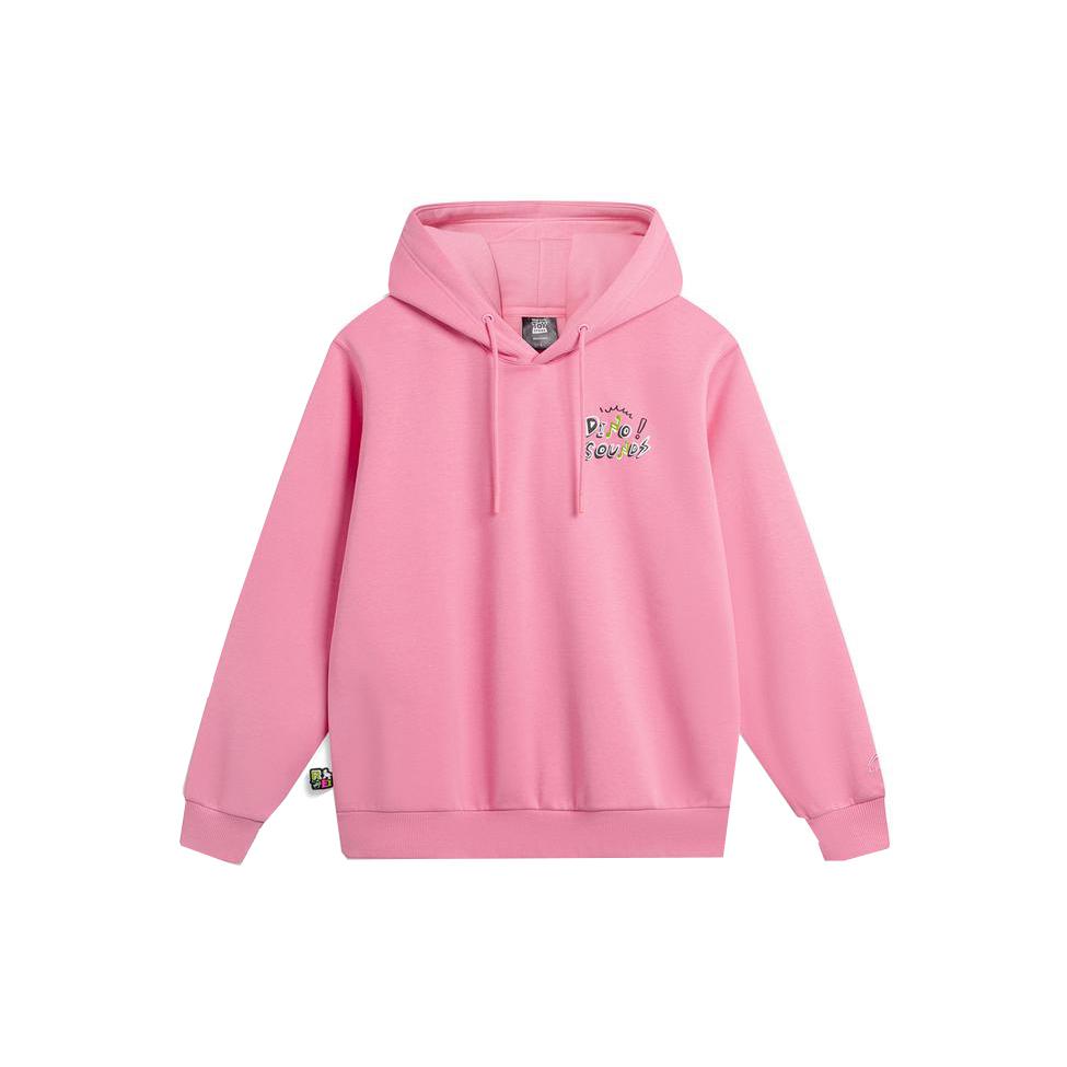 Li Ning x Disney Sweatshirt Unisex Fairy Cloud Pink AWDU501-2 L