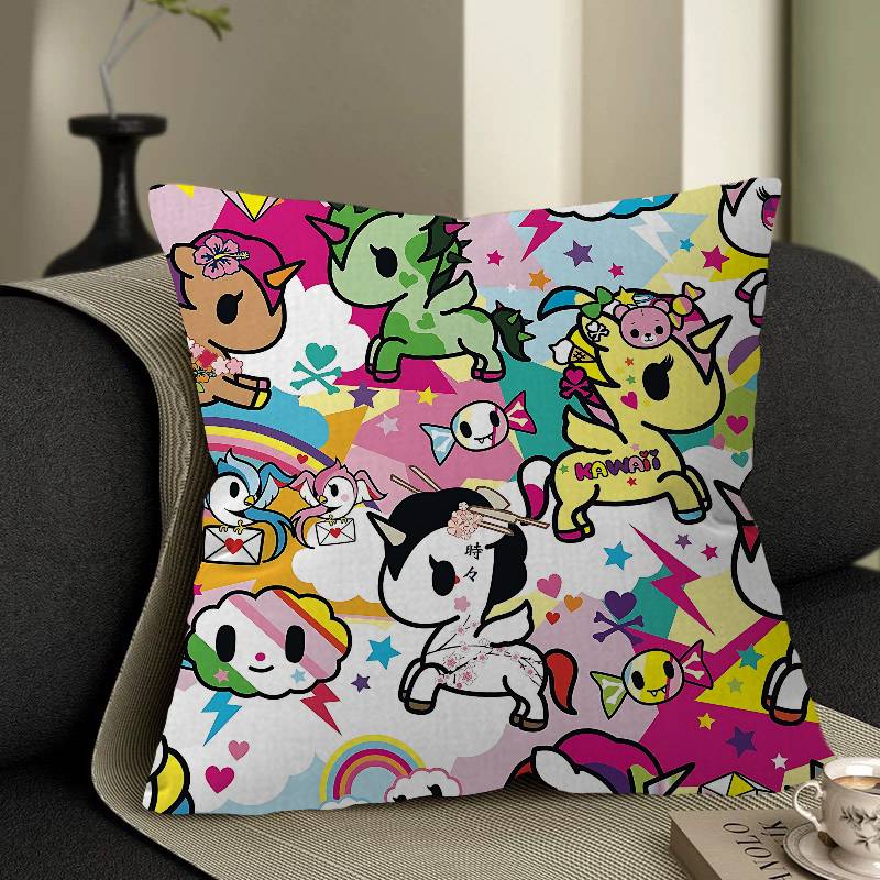 Japan Anime Tokidoki Pillow Gifts Home Office Furnishings Bedroom Sofa Car Cushion Cover Case 45x45cm
