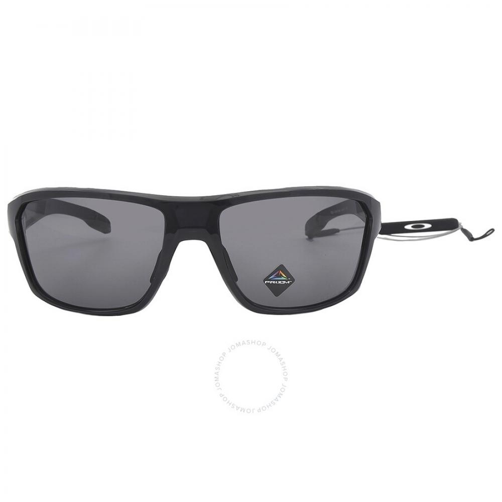 

Oakley Серые прямоугольные мужские солнцезащитные очки Split Shot Prizm OO9416 941636 64
