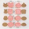 Anpanman 8 Piece Set Shape Cookie Cutters Fondant Cutter Plastic Cookie Mold