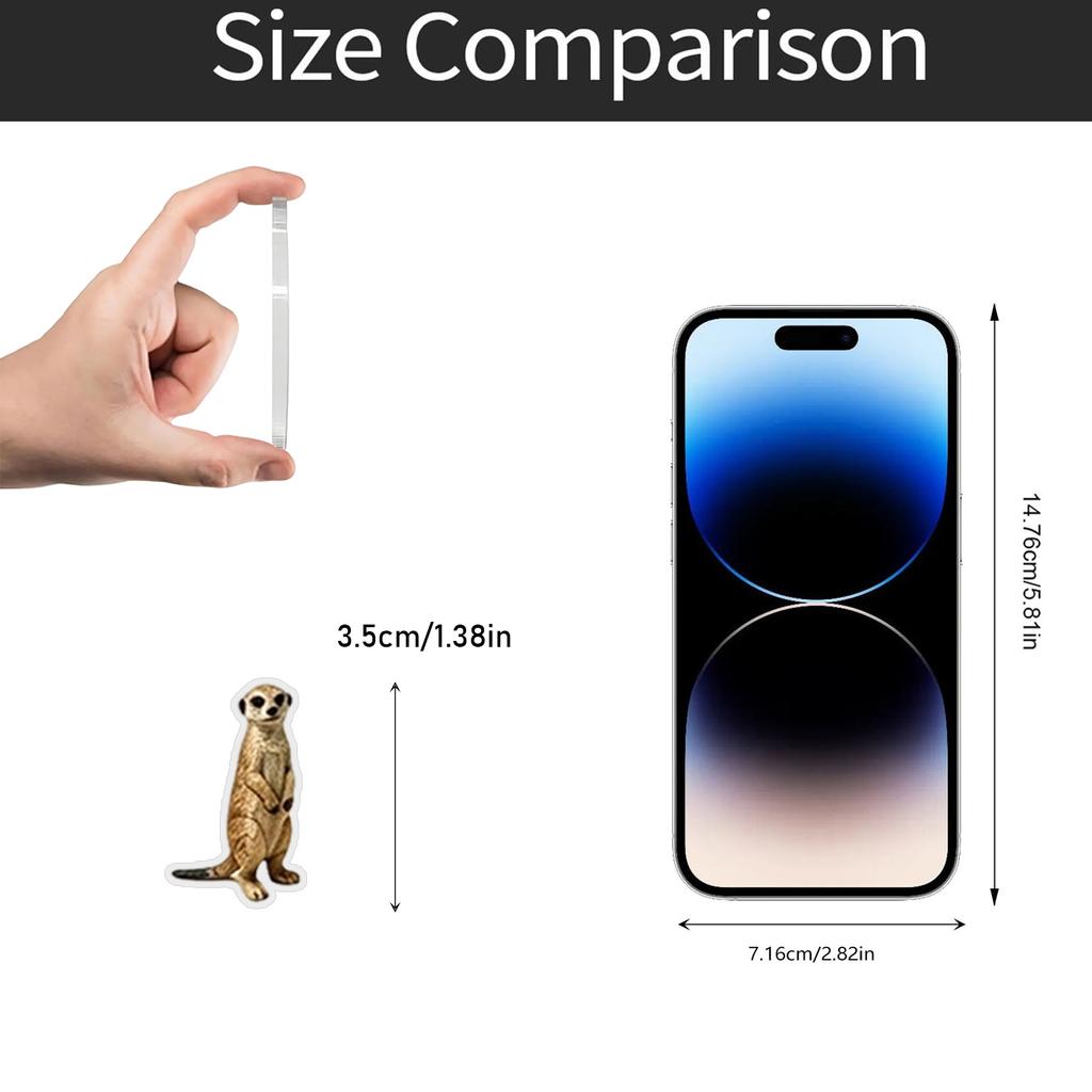 Pack 2D Flat Acrylic, Collectible Gift for Kids, Teens and Adults