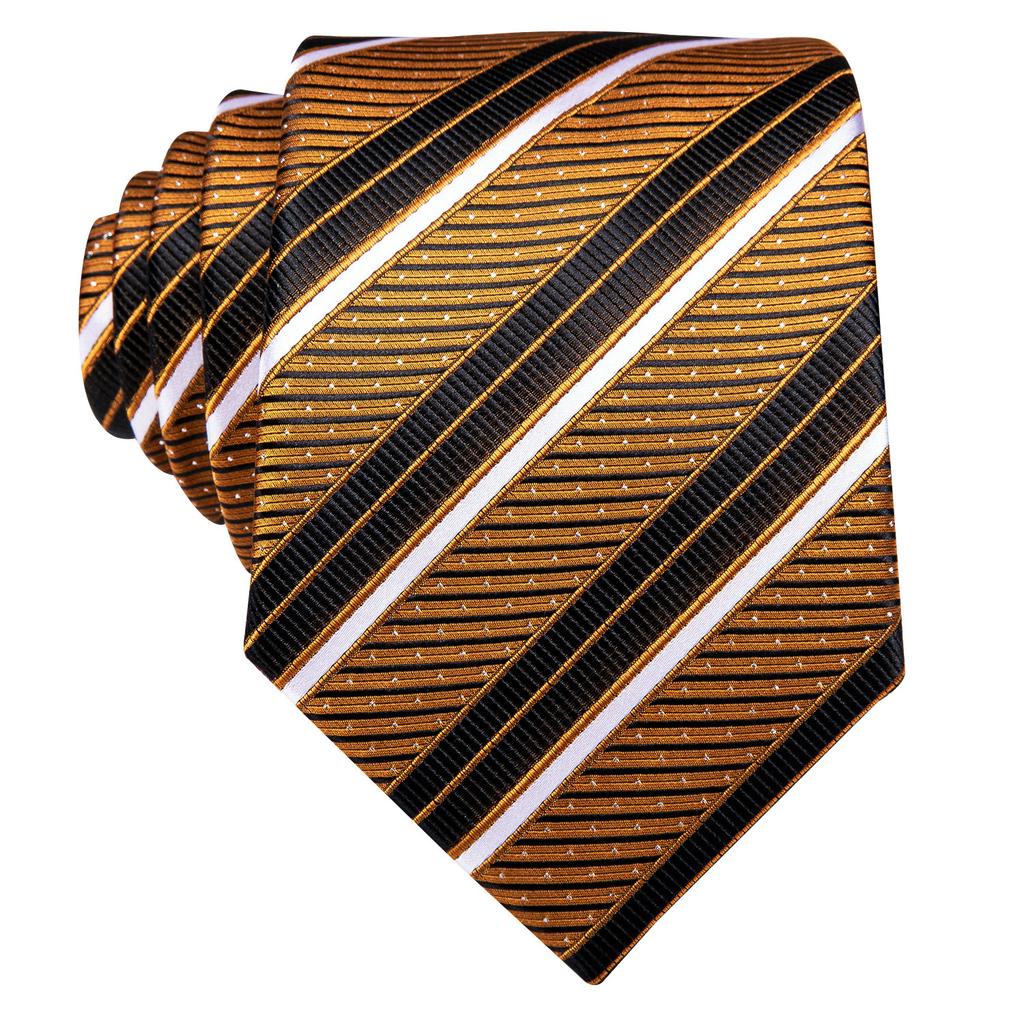 Hi-Tie Seidenkrawatte Bräutigam Anzug Corsage Krawatte Einstecktuch Manschettenknöpfe Set für Hochzeit